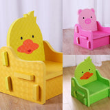 Max Non Toxic PE Foam Kids DIY Chair Pretend Play Chairs Stool Yellow