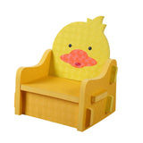Max Non Toxic PE Foam Kids DIY Chair Pretend Play Chairs Stool Yellow