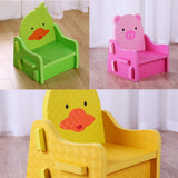 Max Non Toxic PE Foam Kids DIY Chair Pretend Play Chairs Stool Yellow