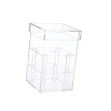 Maxbell Clear Acrylic Rose Flower Box Cut Flower Arranging Holder Gift Box 1 Hole