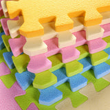 Max 9 Pieces Cartoon Puzzle Interlocking Foam Floor Tiles Kids Play Mats Family