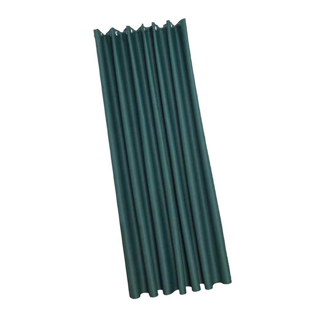 Max Blockout Curtain Eyelet Ring Room Darkening Window Drape Green 100x130cm