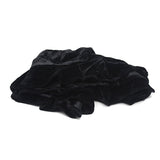 Universal Piano Stool Chair Bench Protective Cover Slipcover Black 1-Seater