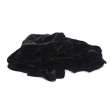 Universal Piano Stool Chair Bench Protective Cover Slipcover Black 2-Seater