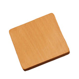 Wooden Tea Cup Coaster Coffee Drinks Placemat Beech Square Thickening