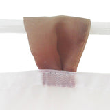 Max Customize Cafe Window Curtain Kitchen Curtain Tier #2 47x18 Inch, Brown