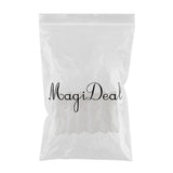 Max Embroidered Window Tiers Kitchen Cafe Half Curtains White 30x120cm