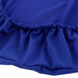 Max Universal Spandex Stretch Wedding Dining Room Chair Slipcover Blue