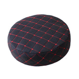 Bar Stool Covers Round Chair Seat Cover Cushions Sleeve Protector Black