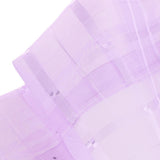 Max Freshness Style Short Window Curtains Home Cafe Cabinet Sheer Blind Purple