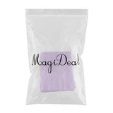 Max Freshness Style Short Window Curtains Home Cafe Cabinet Sheer Blind Purple