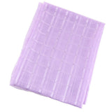 Max Freshness Style Short Window Curtains Home Cafe Cabinet Sheer Blind Purple