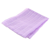 Max Freshness Style Short Window Curtains Home Cafe Cabinet Sheer Blind Purple