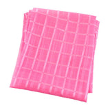 Max Freshness Style Short Window Curtains Home Cafe Cabinet Sheer Blind Rosy Red