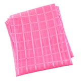 Max Freshness Style Short Window Curtains Home Cafe Cabinet Sheer Blind Rosy Red