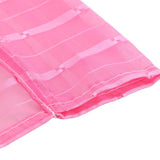 Max Freshness Style Short Window Curtains Home Cafe Cabinet Sheer Blind Rosy Red