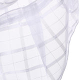 Max Freshness Style Short Window Curtains Home Cafe Cabinet Sheer Blind White