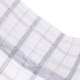 Max Freshness Style Short Window Curtains Home Cafe Cabinet Sheer Blind White
