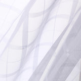 Max Freshness Style Short Window Curtains Home Cafe Cabinet Sheer Blind White