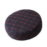 35cm Bar Stool Cover Round Lift Chair Seat Sleeve Polyester Salon Black