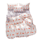 Max Four pieces of Aloe Cotton Duvet Covers Quilt Cover+Bedsheet +Pillow Cases Carrots-L