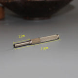 Max Ikebana Kenzan Straightening Tool Flower Frogs Cleaner Silver