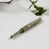 Max Ikebana Kenzan Straightening Tool Flower Frogs Cleaner Silver