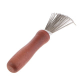 Max Japanese Ikebana Kenzan Cleaning Rake Brush Tool for Short and Long Needle