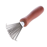Max Japanese Ikebana Kenzan Cleaning Rake Brush Tool for Short and Long Needle