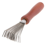 Max Japanese Ikebana Kenzan Cleaning Rake Brush Tool for Short and Long Needle