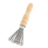Max Japanese Ikebana Kenzan Cleaning Rake Brush Tool for Short Needle