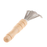 Max Japanese Ikebana Kenzan Cleaning Rake Brush Tool for Short Needle