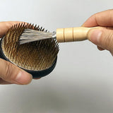Max Japanese Ikebana Kenzan Cleaning Rake Brush Tool for Short Needle