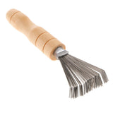 Max Japanese Ikebana Kenzan Cleaning Rake Brush Tool for Short Needle