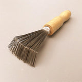 Max Japanese Ikebana Kenzan Cleaning Rake Brush Tool for Short Needle