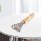 Max Japanese Ikebana Kenzan Cleaning Rake Brush Tool for Short Needle