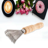 Max Japanese Ikebana Kenzan Cleaning Rake Brush Tool for Short Needle