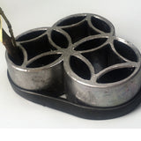 Max Japanese Ikebana Shippo Flower Arranging Frogs Flower Holder Planter 3 Rings