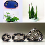 Max Japanese Ikebana Shippo Flower Arranging Frogs Flower Holder Planter 3 Rings
