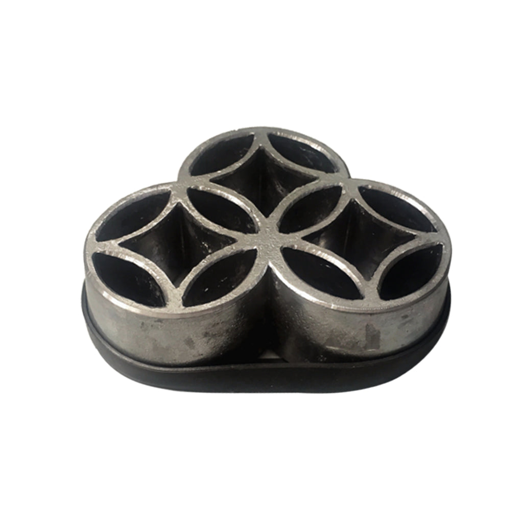 Max Japanese Ikebana Shippo Flower Arranging Frogs Flower Holder Planter 3 Rings