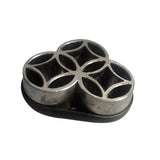 Max Japanese Ikebana Shippo Flower Arranging Frogs Flower Holder Planter 3 Rings