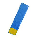 Max Oxford Cloth Door Wall Hanging Storage Bag Home Organizer 7 Pockets Blue