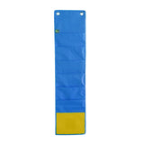 Max Oxford Cloth Door Wall Hanging Storage Bag Home Organizer 7 Pockets Blue