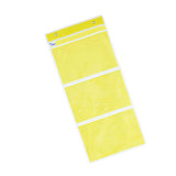 Max Magazine Storage Pockets Hanging Bag Organizer Rack Closet Yellow 3 Slots