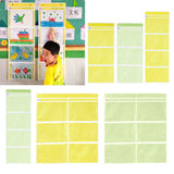 Max Magazine Storage Pockets Hanging Bag Organizer Rack Closet Yellow 3 Slots