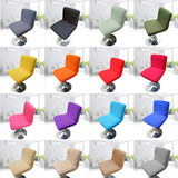 Max Spandex Stretch Low Short Back Chair Cover Bar Stool Cover Beige