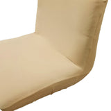 Max Spandex Stretch Low Short Back Chair Cover Bar Stool Cover Beige