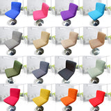 Max Spandex Stretch Low Short Back Chair Cover Bar Stool Cover Beige