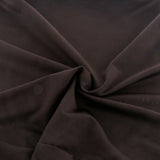 One-piece Chair Seat Cover Dining Room Chair Seat Slipcover for Party Black