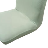 Max Spandex Stretch Low Short Back Chair Cover Bar Stool Cover Green